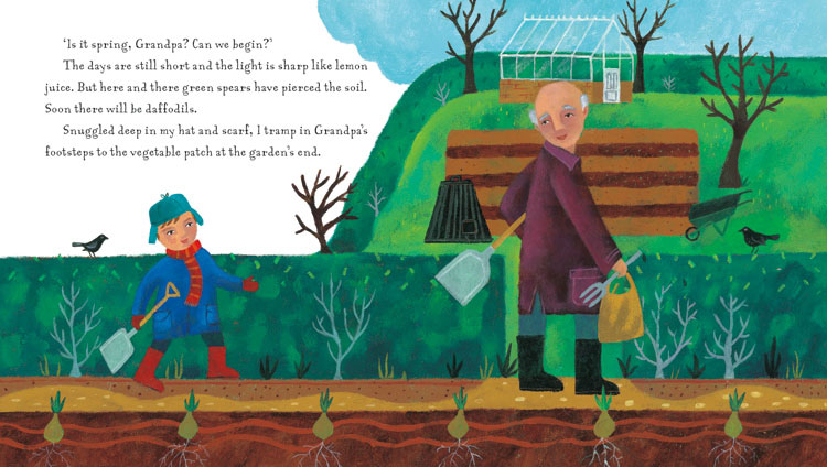 Grandpa's Garden is a beautiful book for younger children
