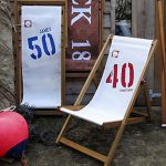 Recycled deck chairs