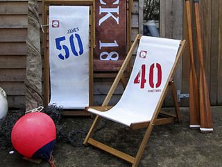 Recycled deck chairs