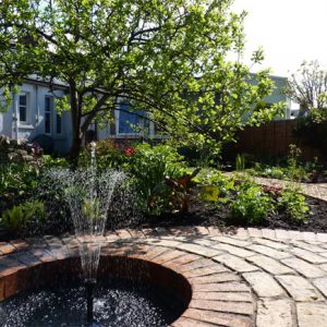 One of the many gardens we have designed and built