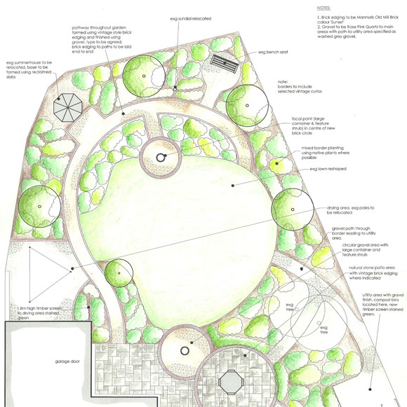 One of our garden designs