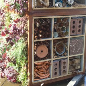 A stunning bug hotel from the Chelsea Flower Show