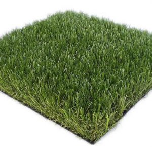 Artificial turf is much more realistic these days and even has little pieces of thatch to add to the realism!