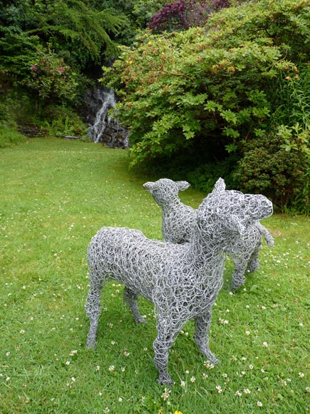 Sheep sculptures at An Cala