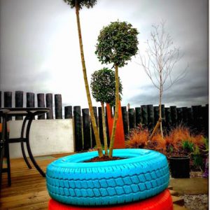 A great way to prevent old tyres ending up in landfill