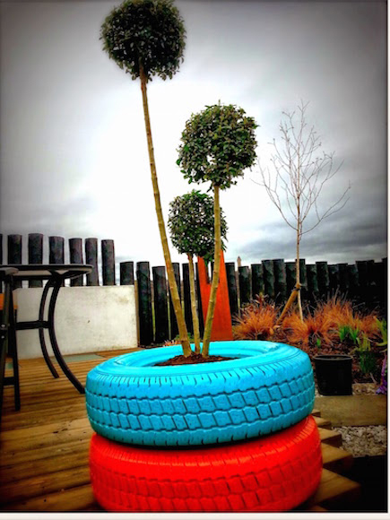 A great way to prevent old tyres ending up in landfill