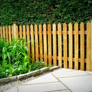 A picket fence