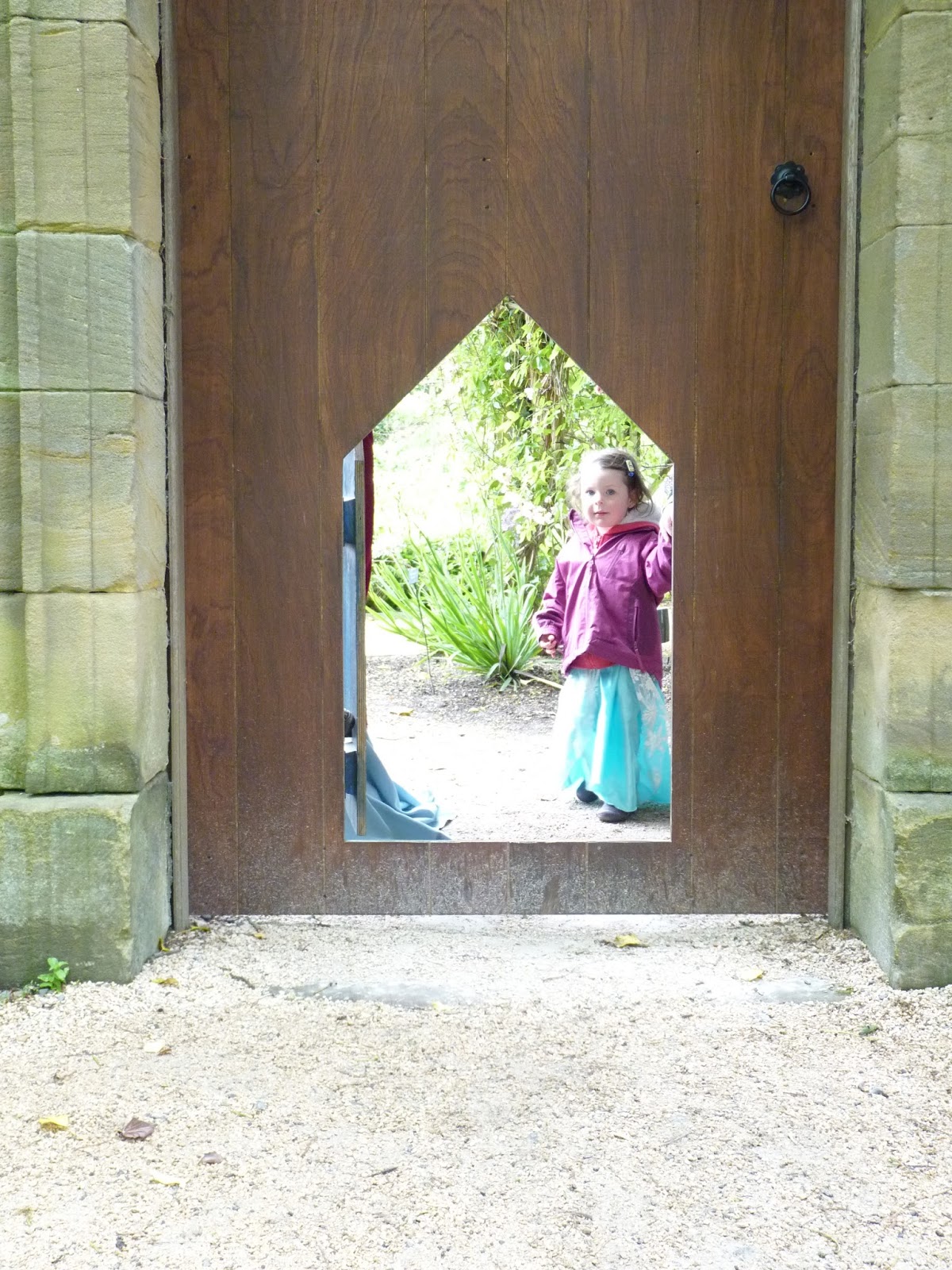 Next, we set off to discover a fairy door...