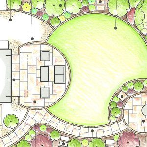 Garden design plan