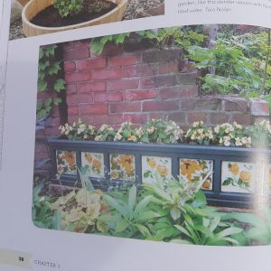 A tiled raised bed