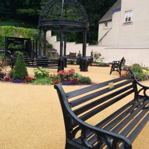 Places to relax in the new Provost's Park