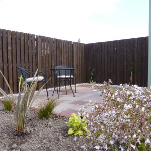 The evening patio