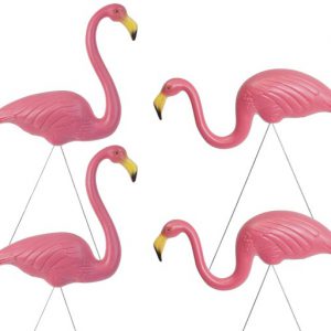 Garden flamingos, just like Gnomeo & Juliet