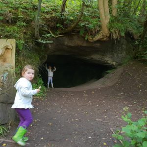 Ben Gunn's cave at the Darn Walk