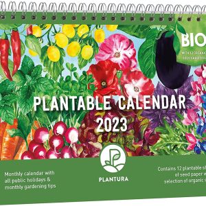 Plantable calendar 2023