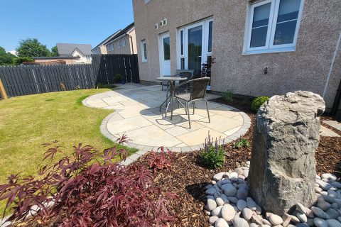 The new multi functional patio areas