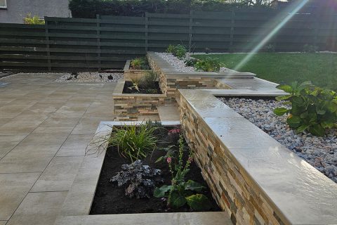 Raised beds for extra planting space