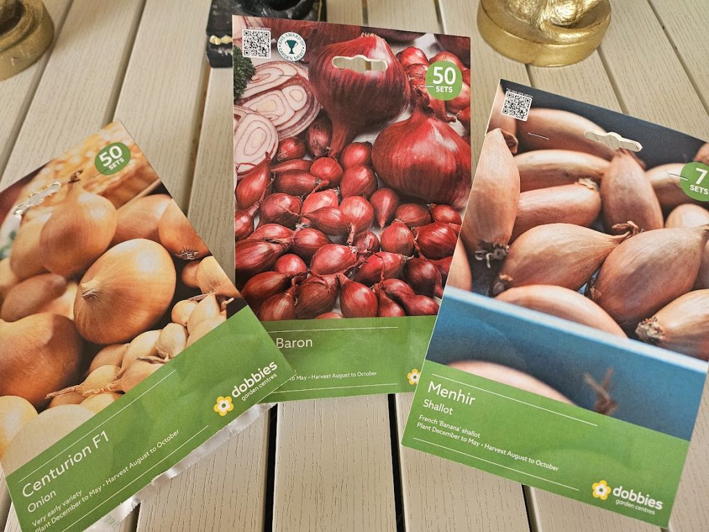 Onion set are easier than growing from seed